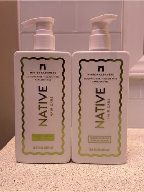 Native Winter Cashmere Shampoo & Conditioner
